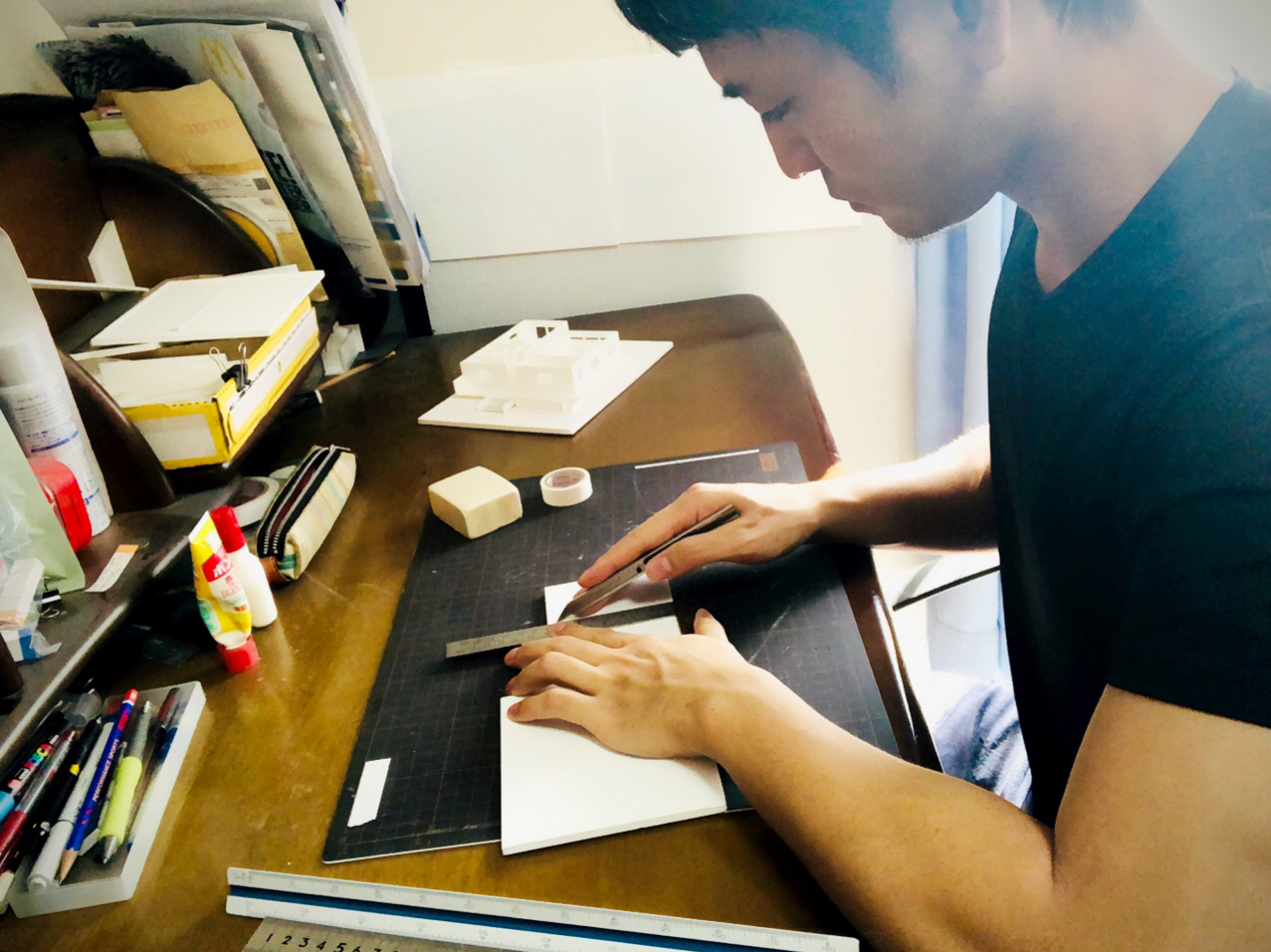 小林裕貴先生(建築模型講座)