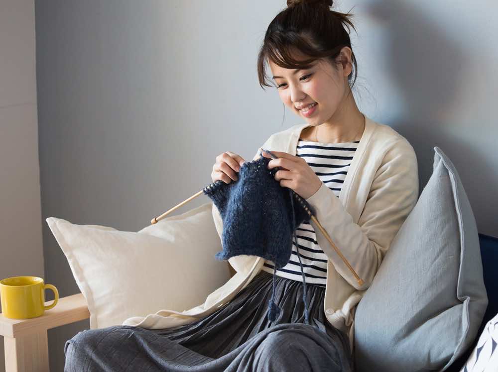 編み物初心者からでも安心して学べる!自宅で学べる編み物専門講座!