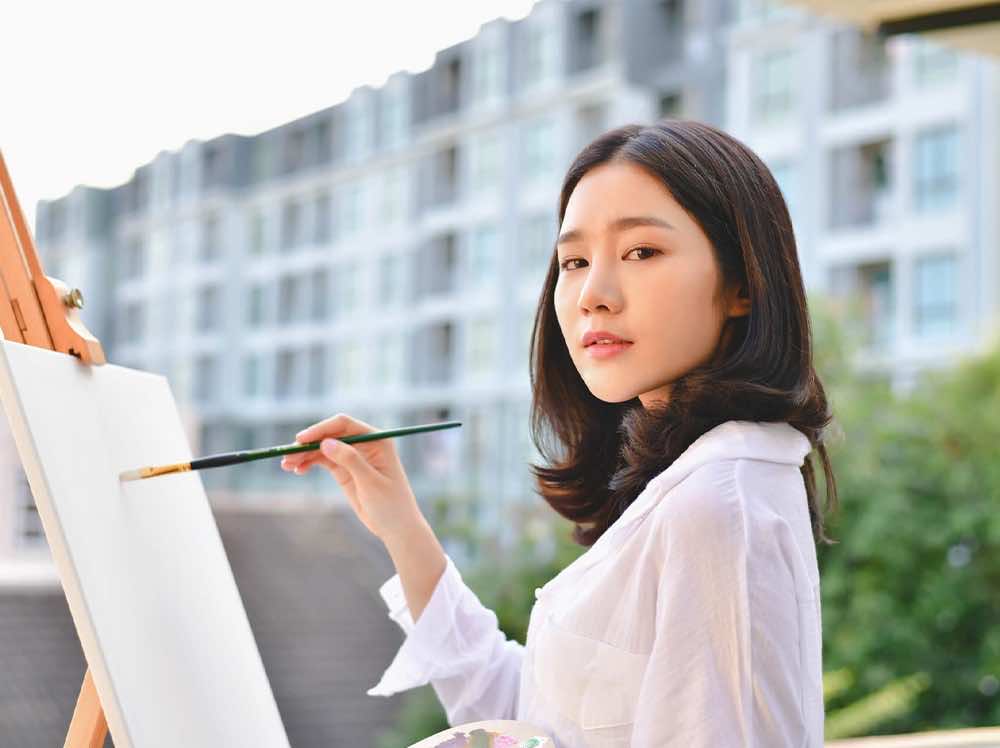 自宅でプロの技術が学べる!人気の水彩画講座!